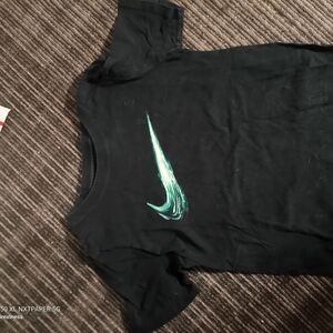 Nike Dark Blue Tee with White Logo
